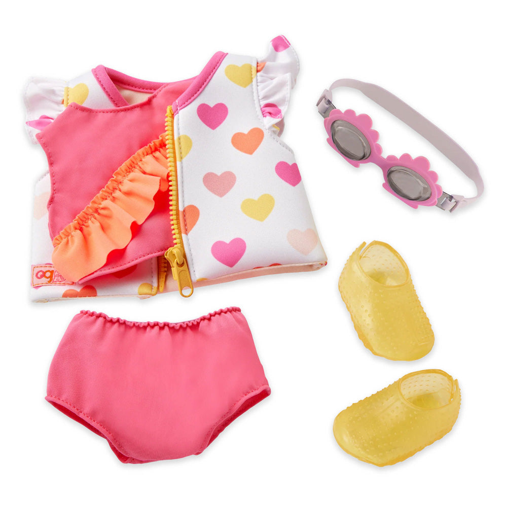 Our Generation Regular Outfit Swim Swimwear clothing togs set