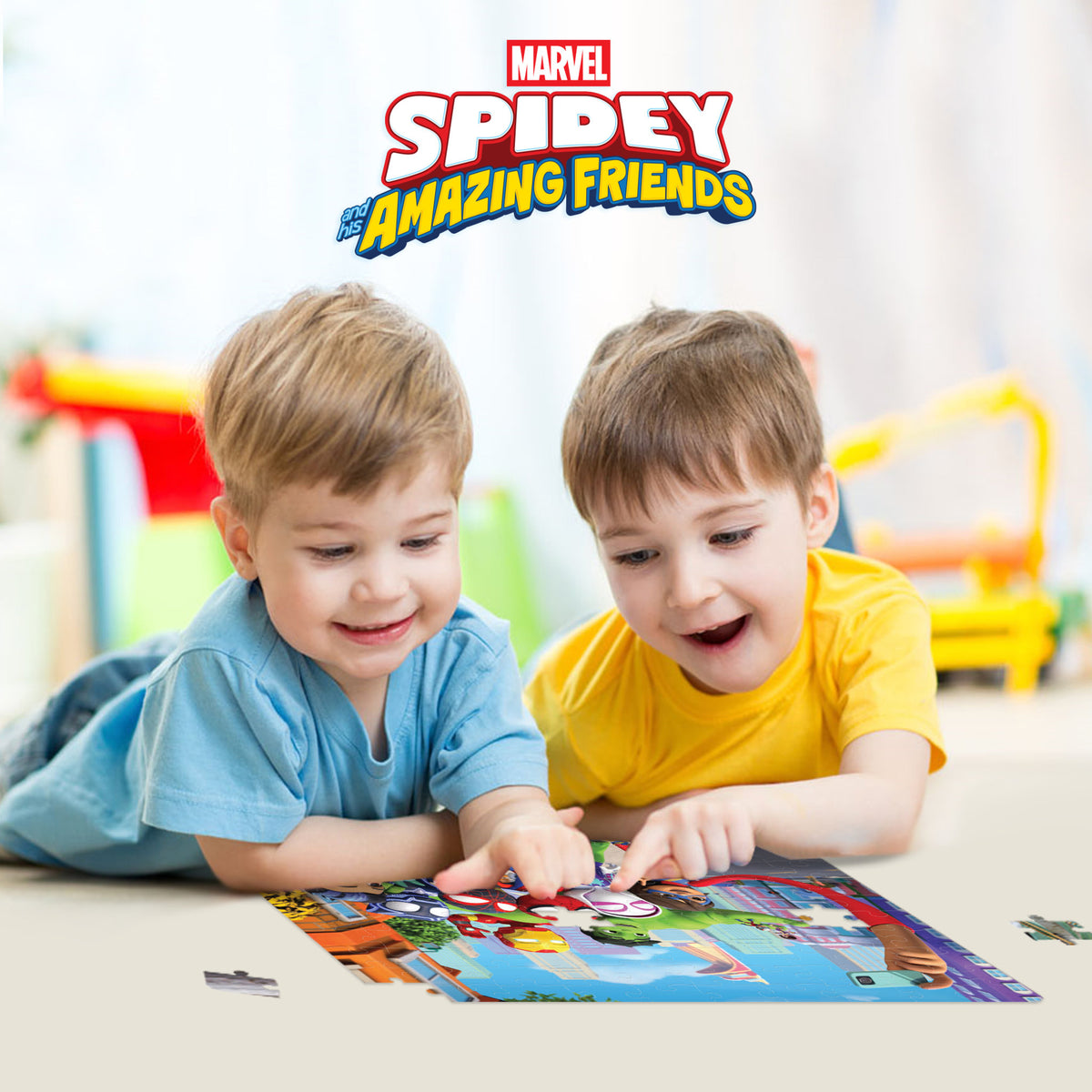 Prime 3D Marvel Spidey & Friends 100 Piece Jigsaw Puzzle - Toyworld NZ
