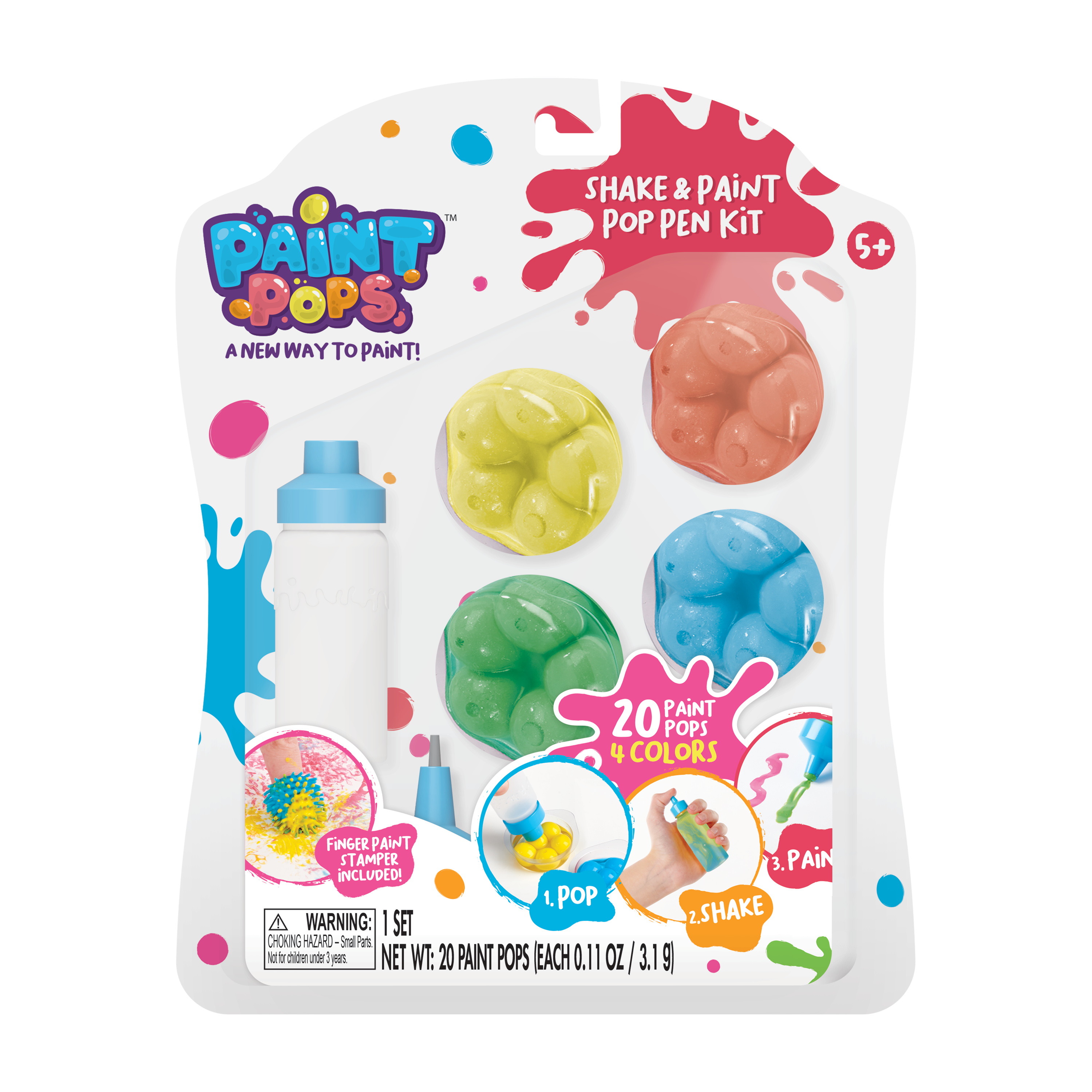 PAINT POPS SHAKE & PAINT KIT
