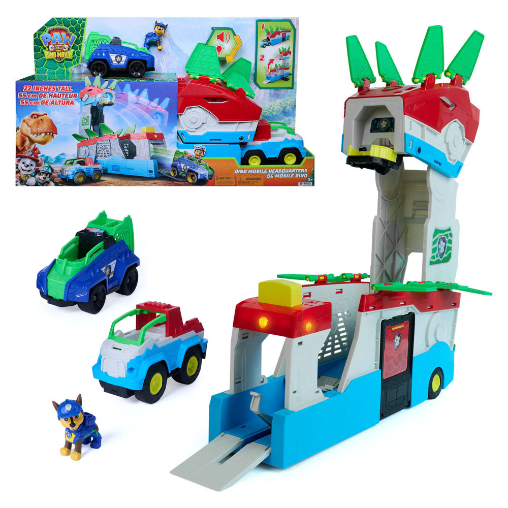 PAW Patrol: Dino Mobile Headquarters Playset - Toyworld NZ
