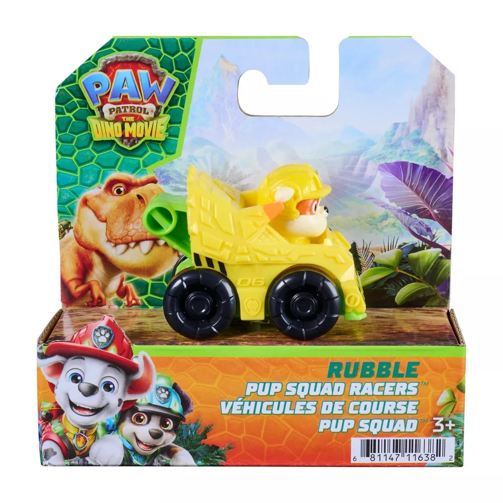 PAW Patrol Dino Movie Pup Squad Racer Rubble - Toyworld NZ