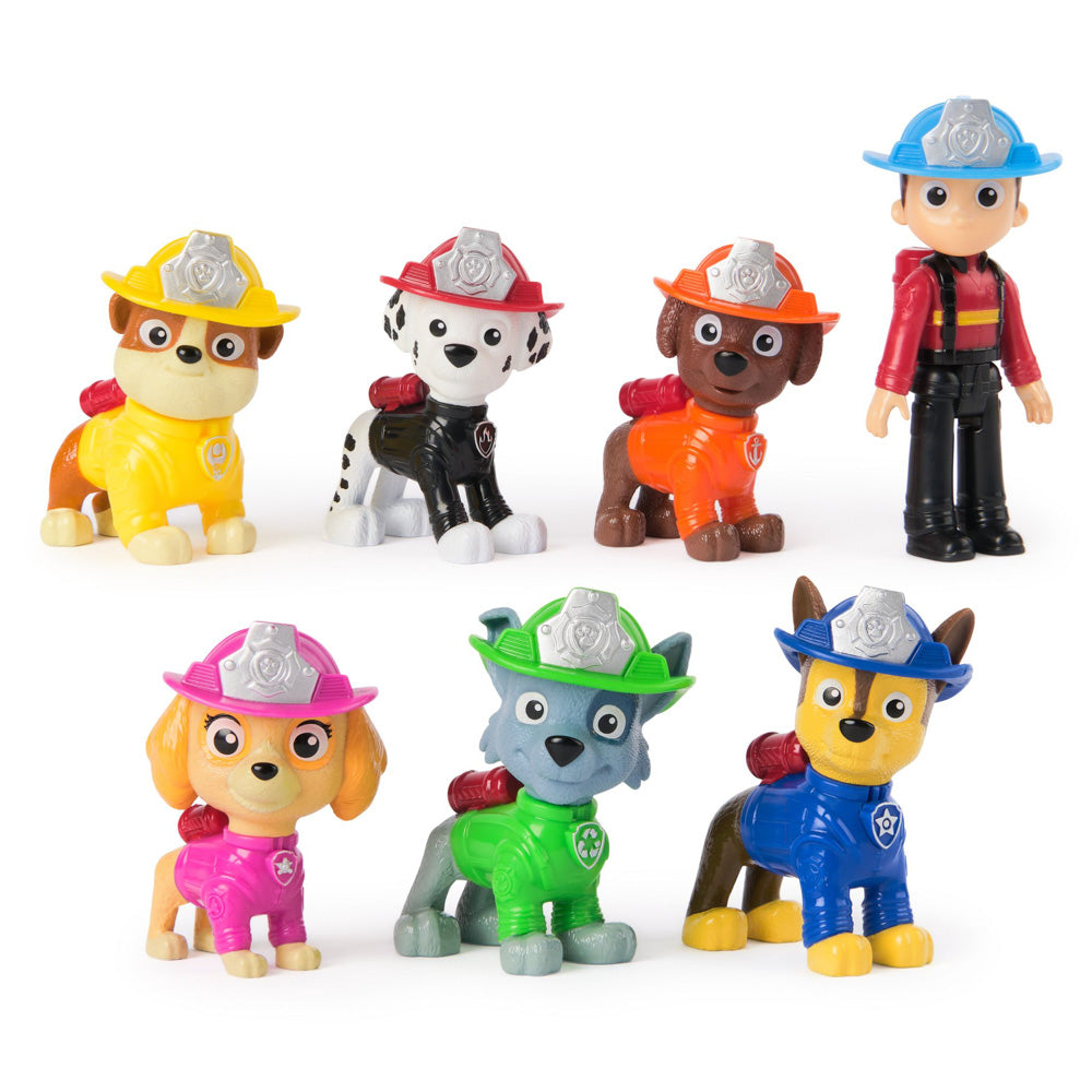 PAW Patrol Fire Rescue Figure Pack toys.