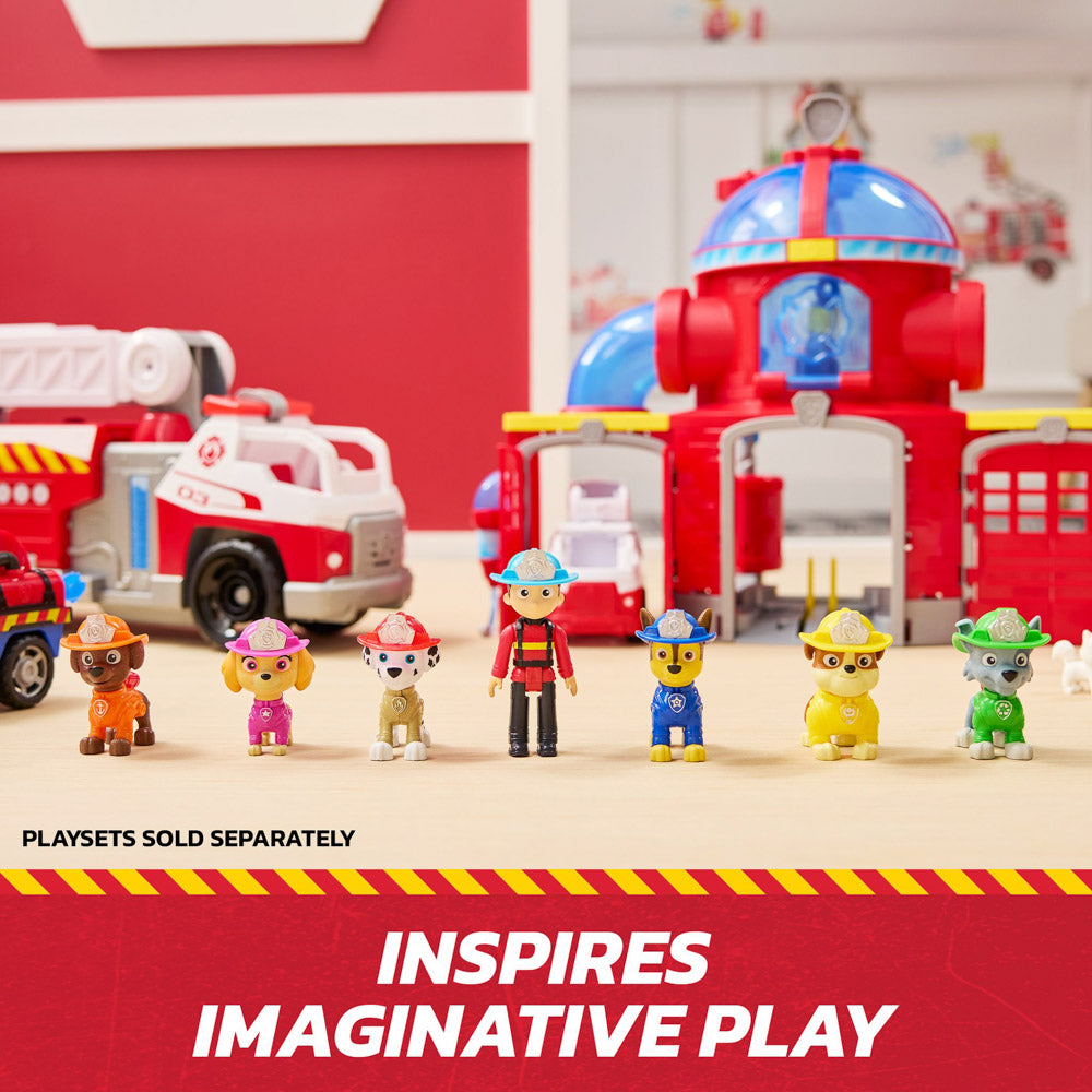 PAW Patrol Fire Rescue Figure Pack toys.