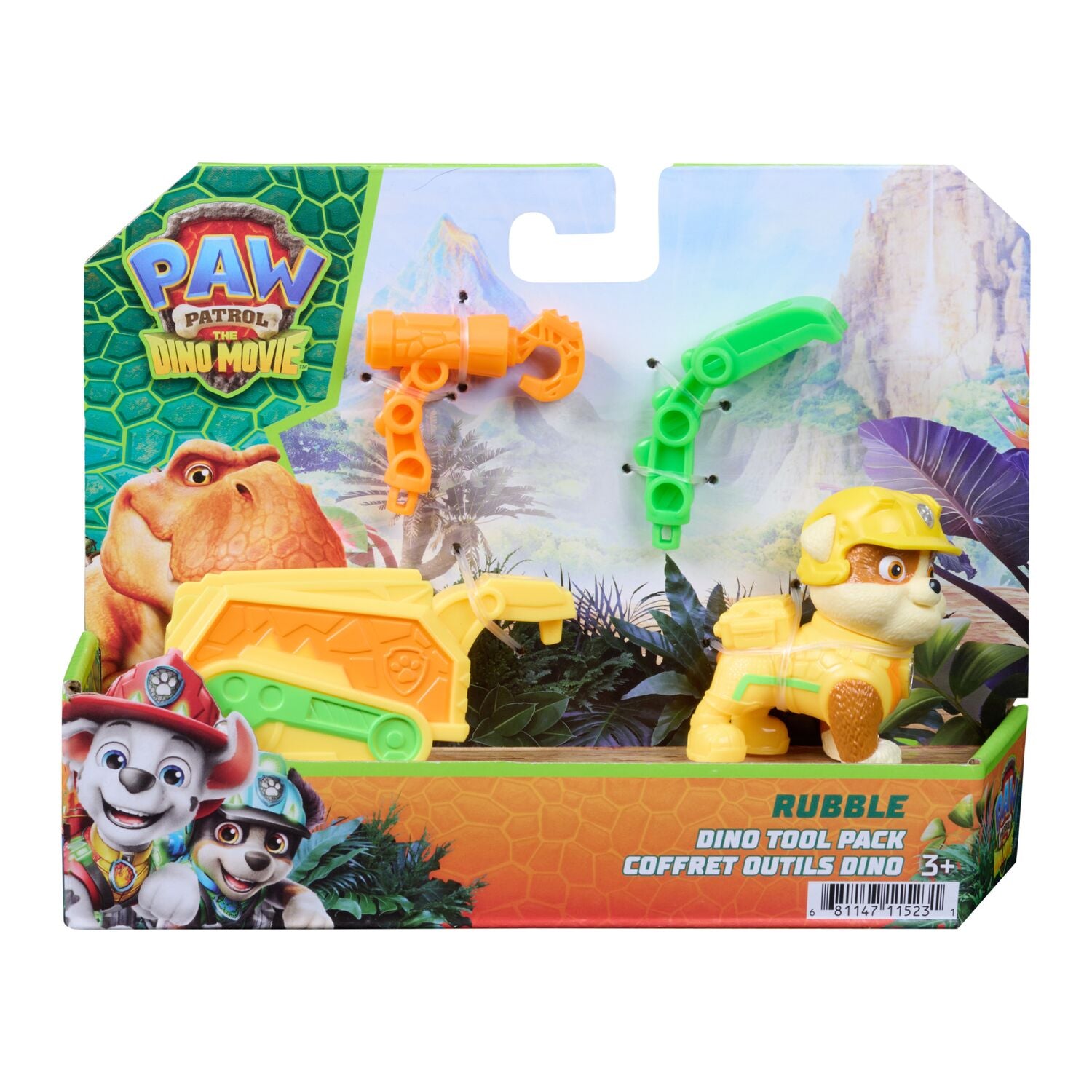 PAW Patrol: The Dino Film Rubble Dino Tool Pack - Toyworld NZ