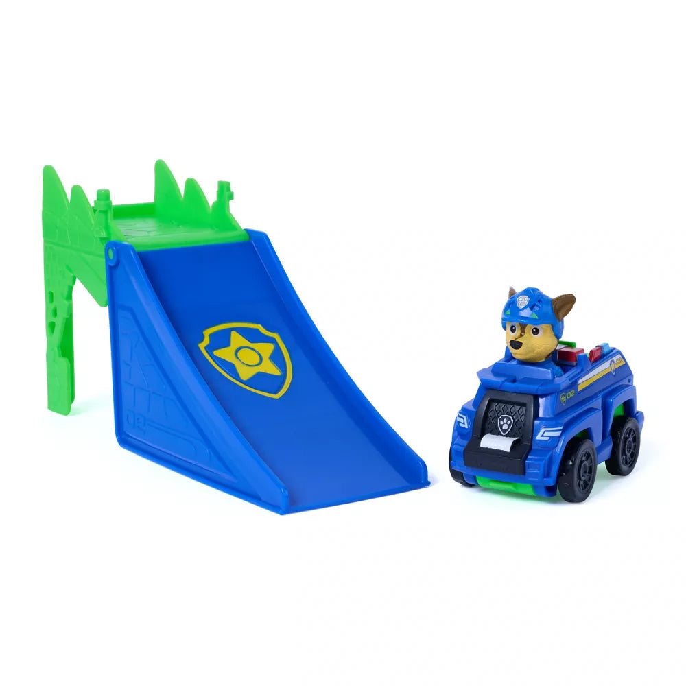 PAW Patrol: The Dino Movie Chase Jump Flip Shift Racers - Toyworld NZ
