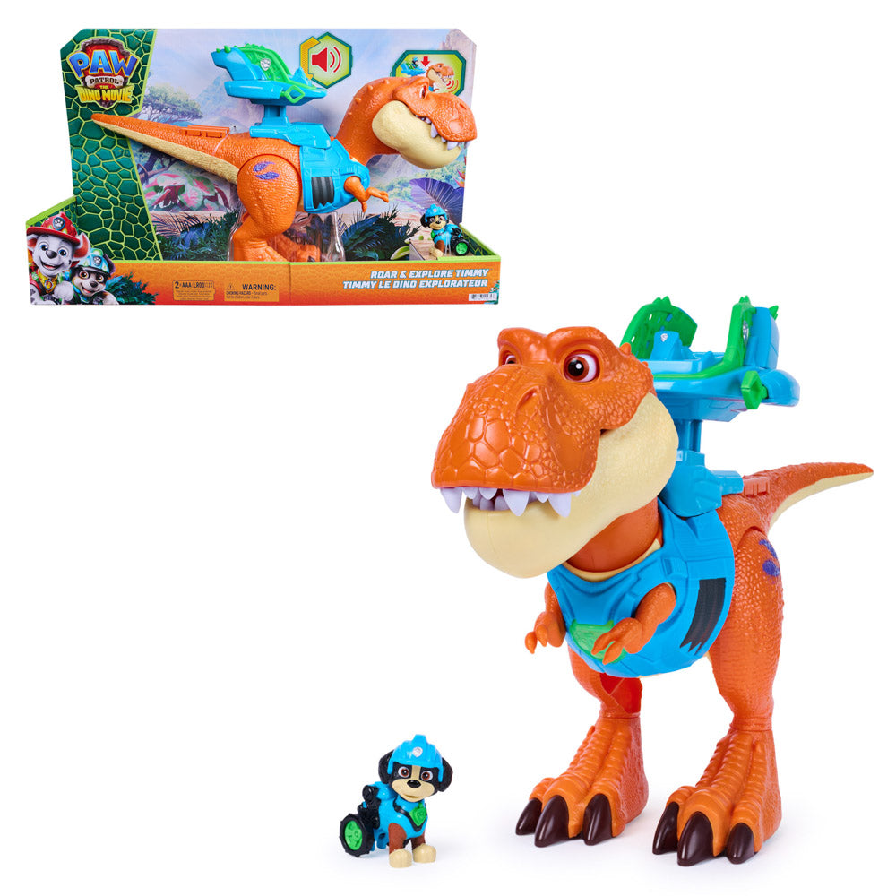 PAW Patrol: The Dino Movie Roar & Explore Timmy Dinosaur - Toyworld NZ