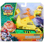 PAW Patrol: The Dino Movie Rubble Dino Rescue Bulldozer - Toyworld NZ