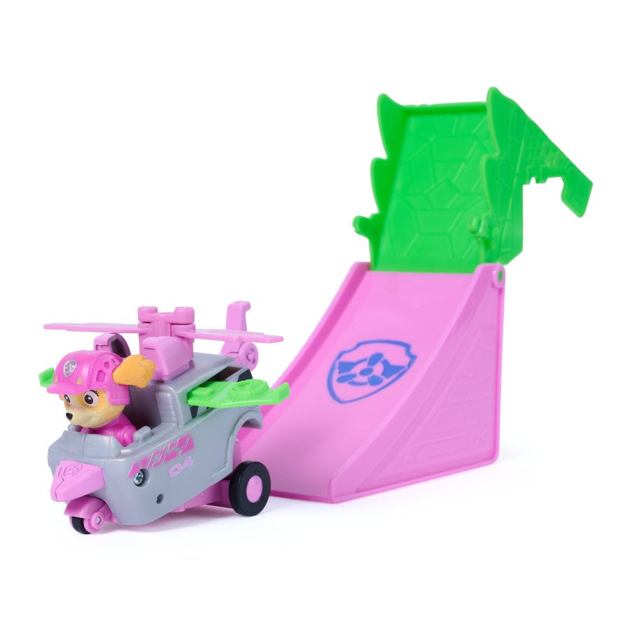 PAW Patrol: The Dino Movie Skye Pup Squad Jump Shift Flip Racers - Toyworld NZ