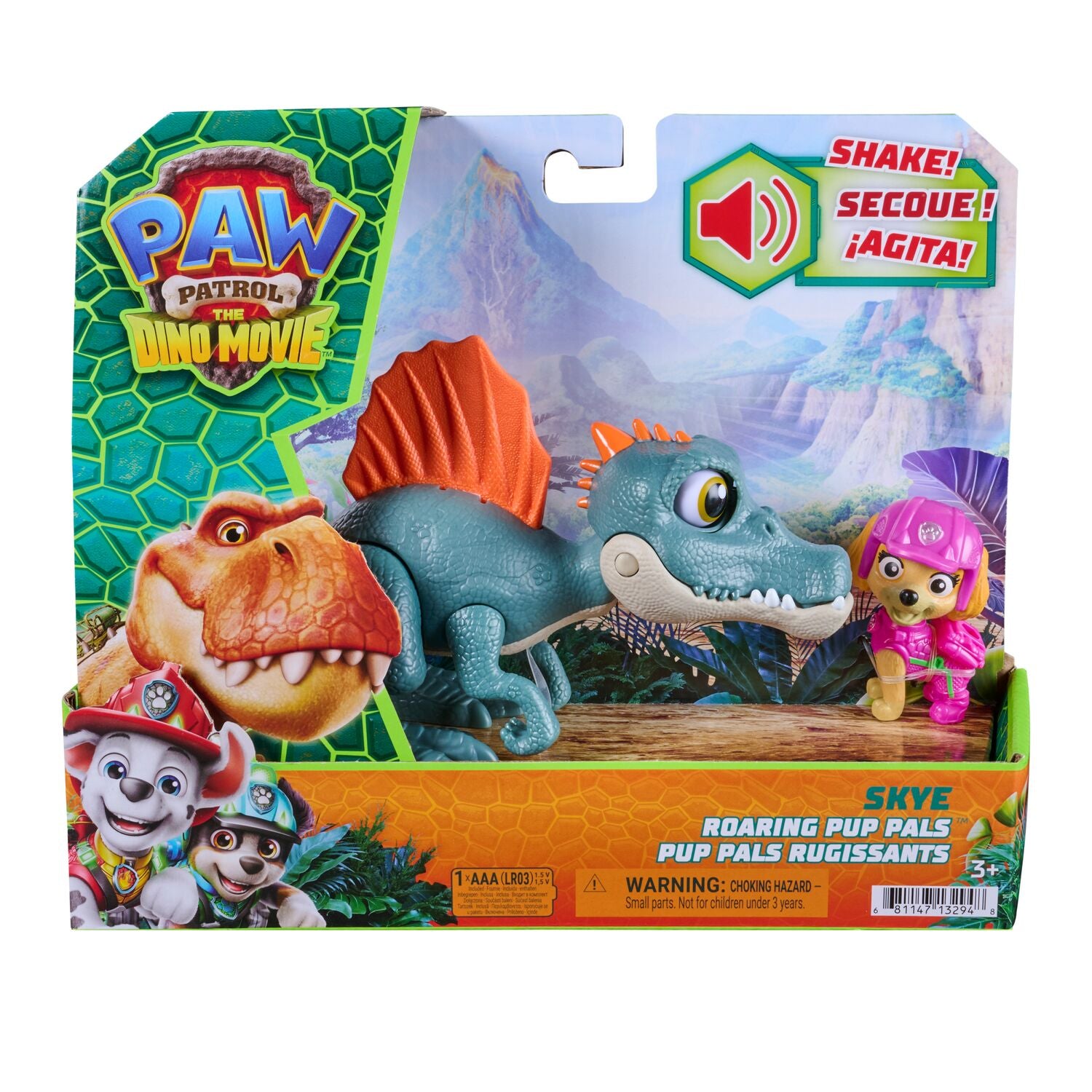 PAW Patrol: The Dino Movie Skye Roaring Pup Pals - Toyworld NZ