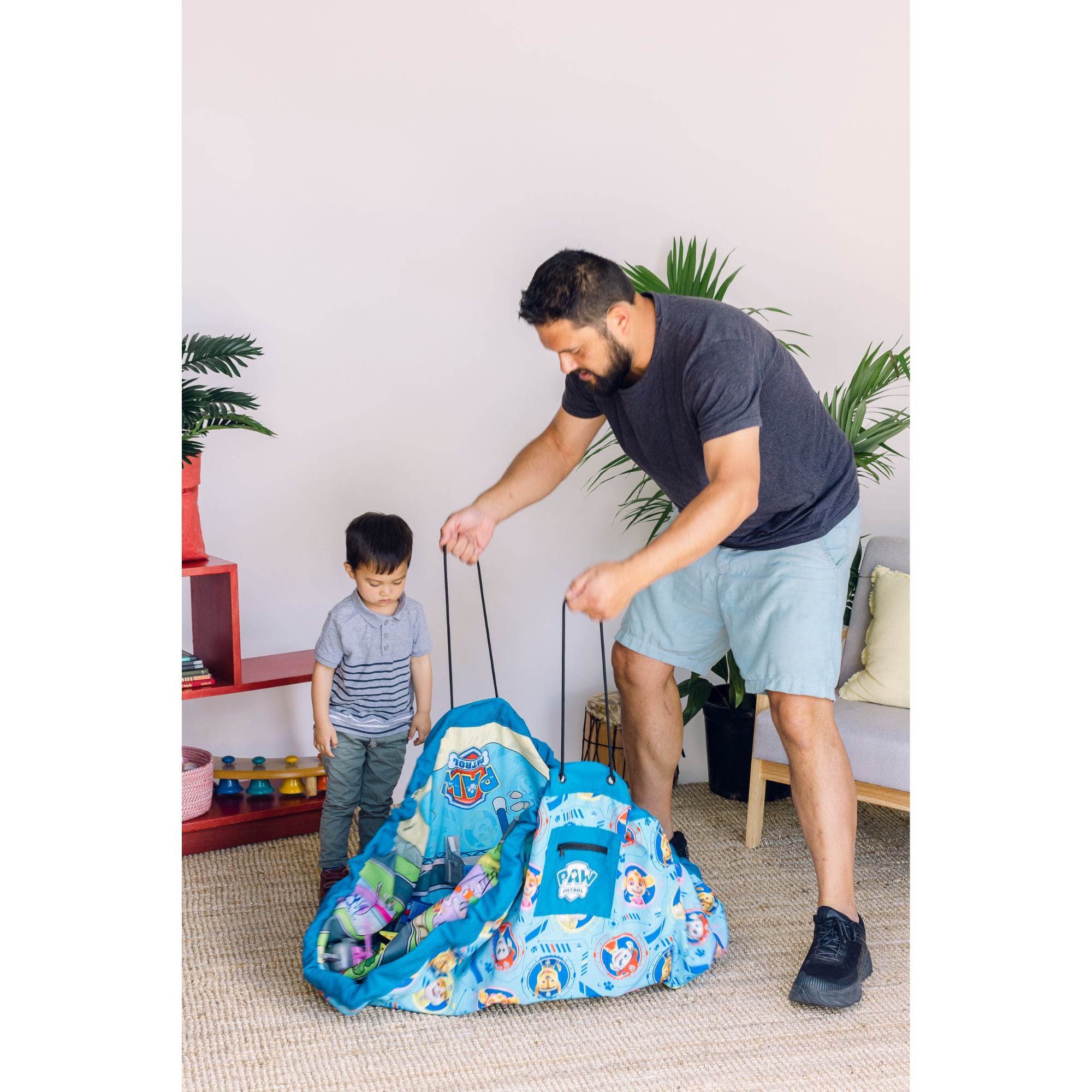 PAW Patrol Play Pouch Toy Storage Bag & Mat