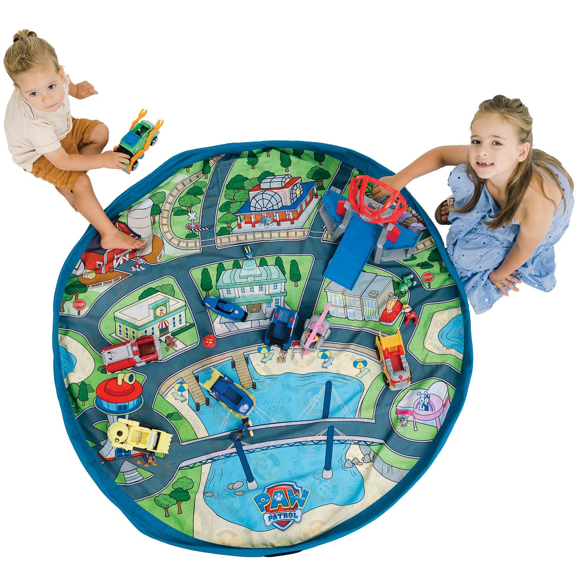 PAW Patrol Play Pouch Toy Storage Bag & Mat