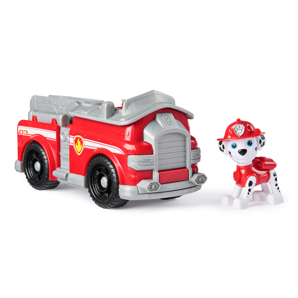 Marshall in the PAW Patrol Basic Rescue Vehicle Marshall playset