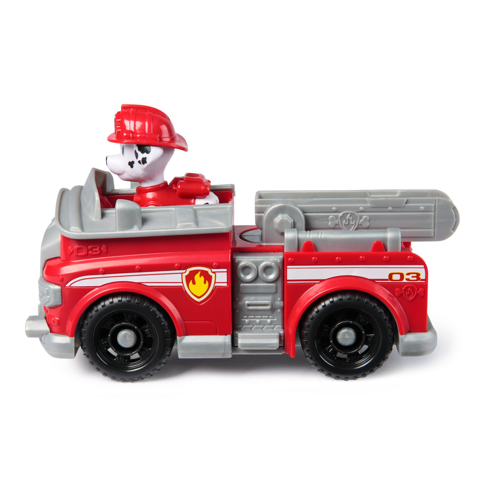 Side view of PAW Patrol Basic Rescue Vehicle Marshall playset