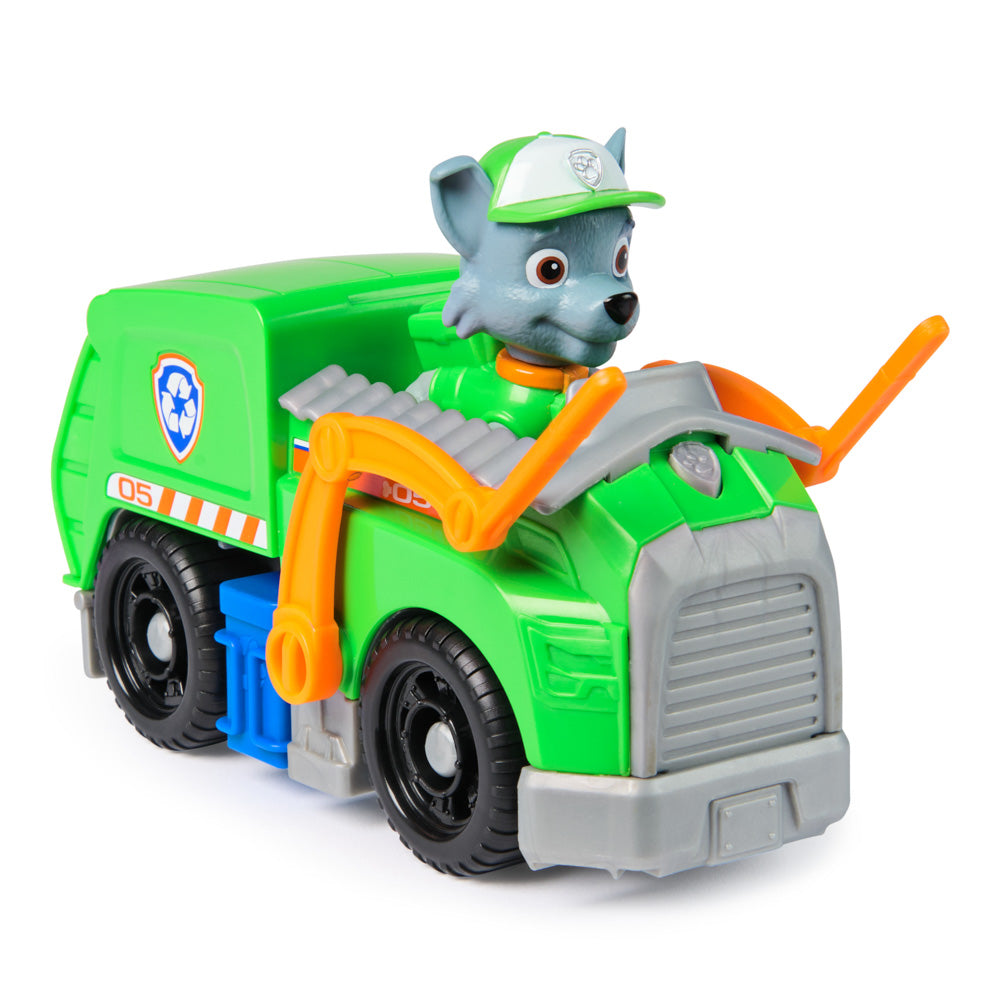 PAW Patrol Basic Rescue Vehicle with Rocky playset