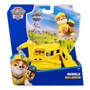 PAW Patrol Basic Rescue Bulldozer Vehicle Rubble playset, in packaging