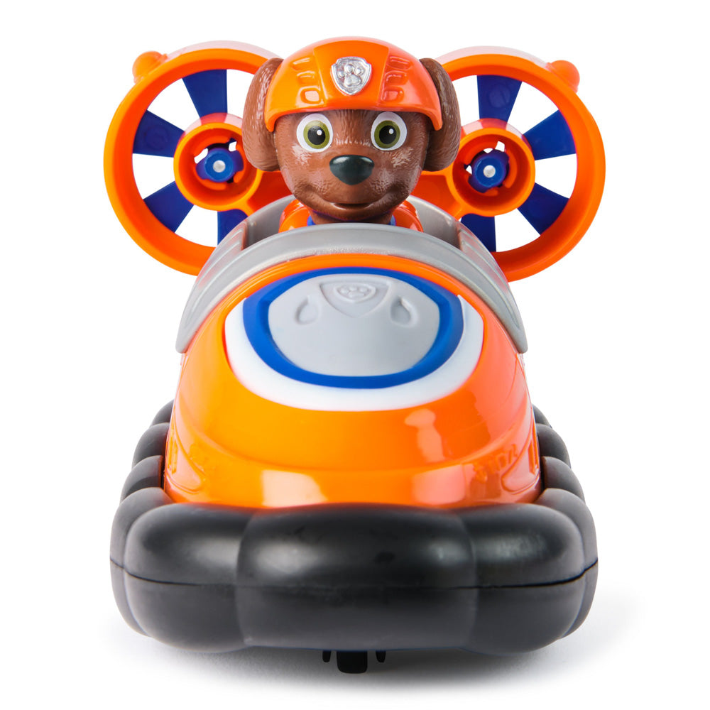 Front view of the PAW Patrol Basic Rescue Vehicle with Zuma playset