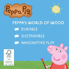 Peppa Pig Wooden Family Figures 4 Pack