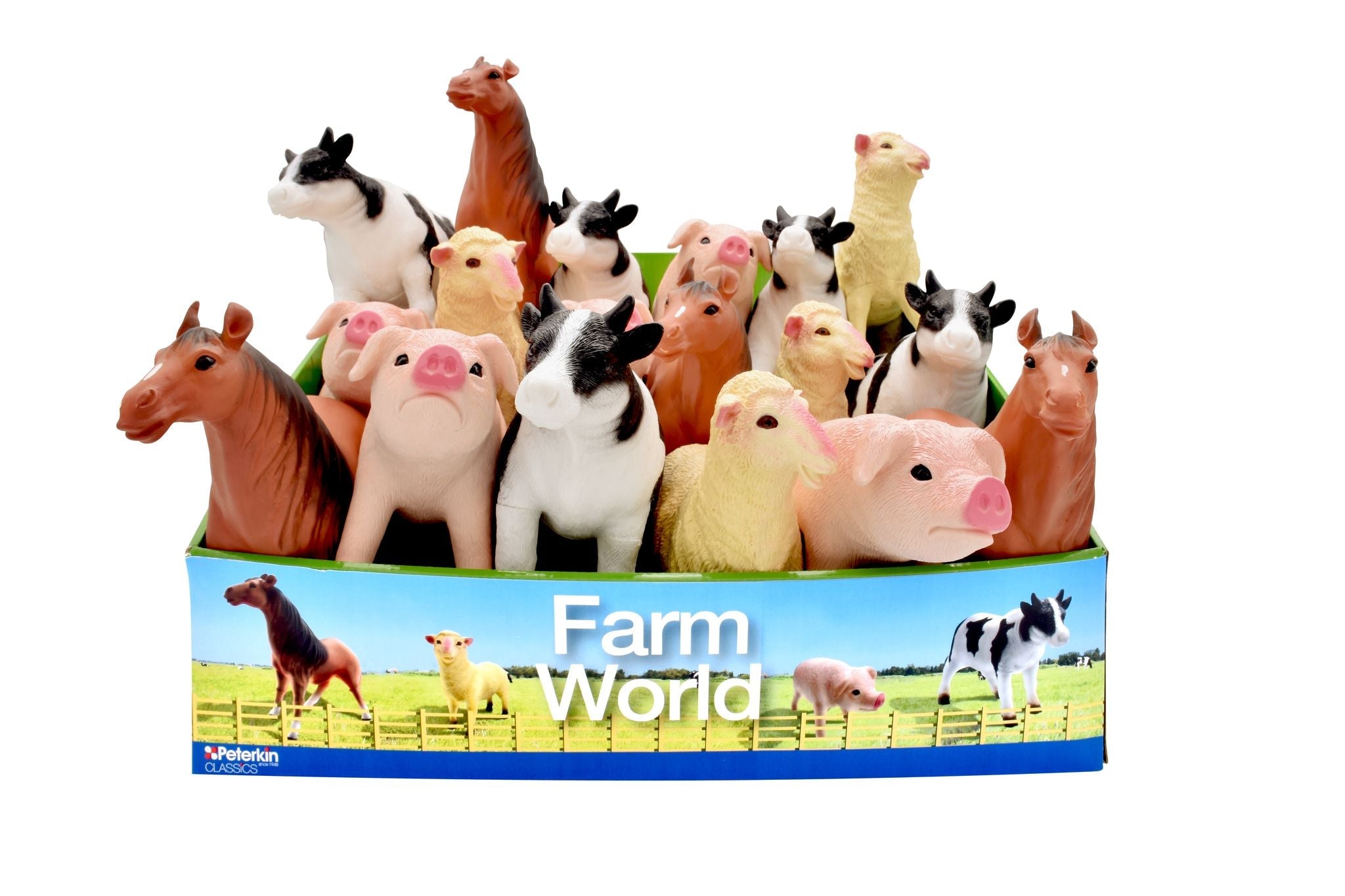 Peterkin Farm World Soft Touch Farm Animals Assorted Styles