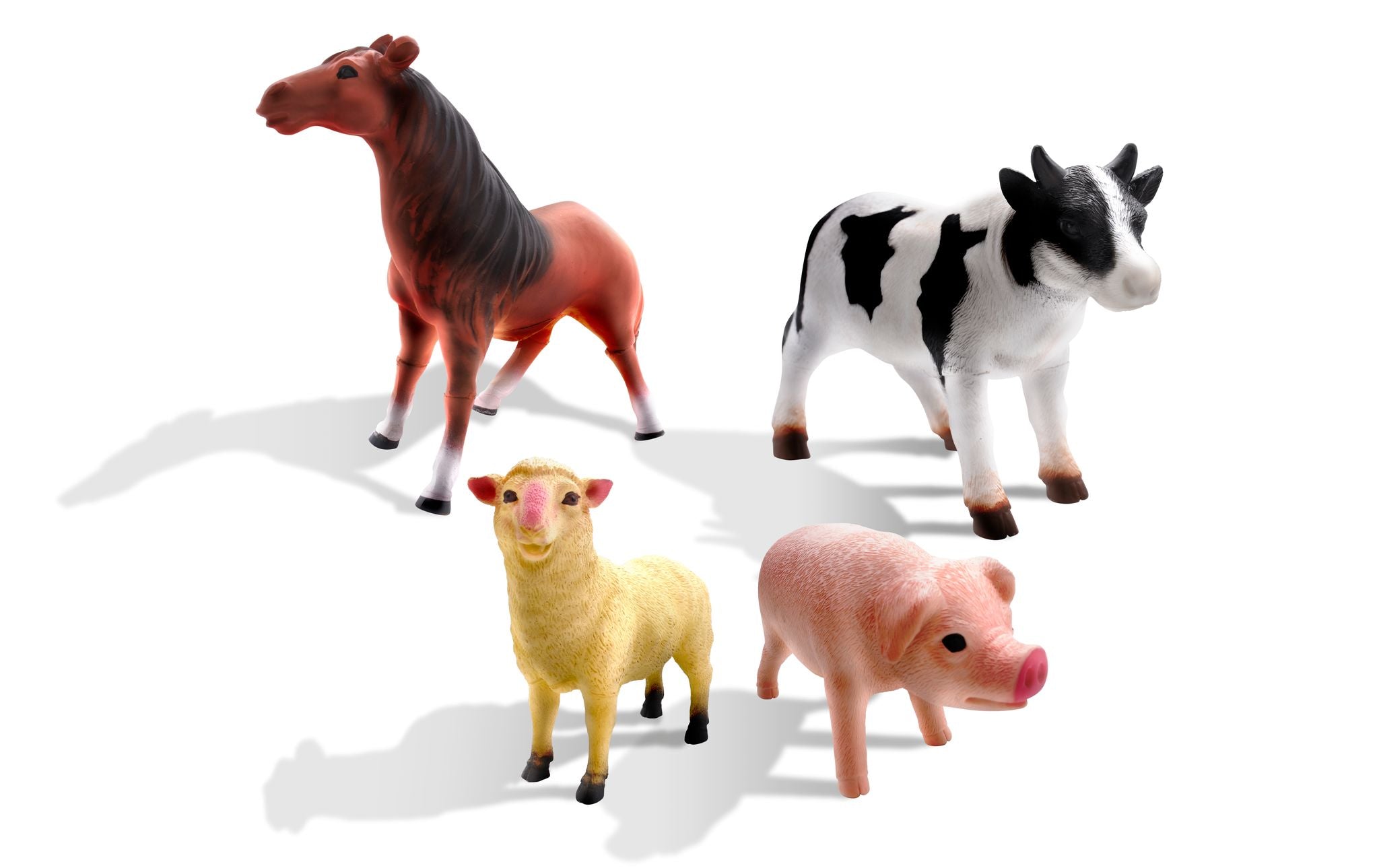 Peterkin Farm World Soft Touch Farm Animals Assorted Styles