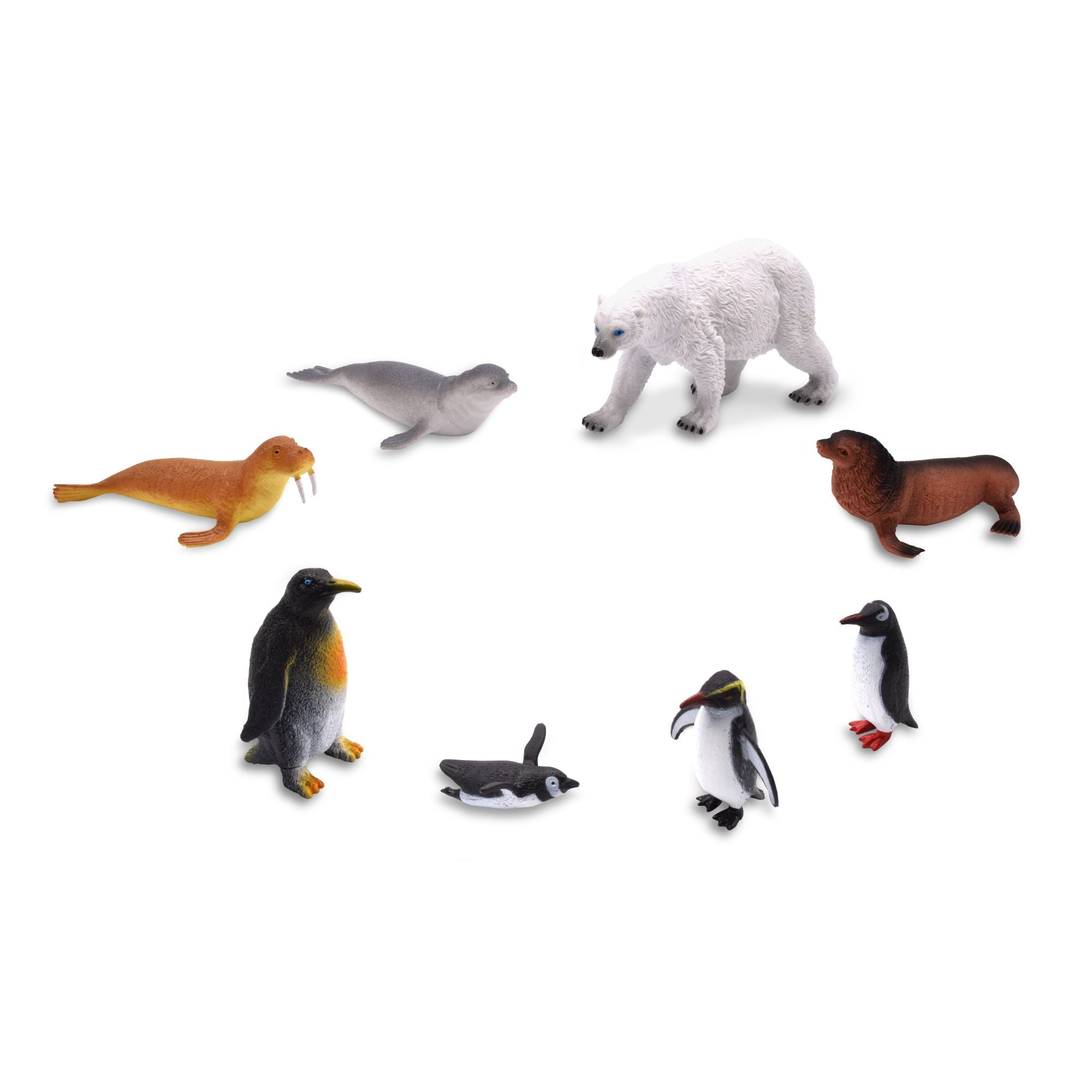 Peterkin Classics Polar World 8 Piece Figure Set