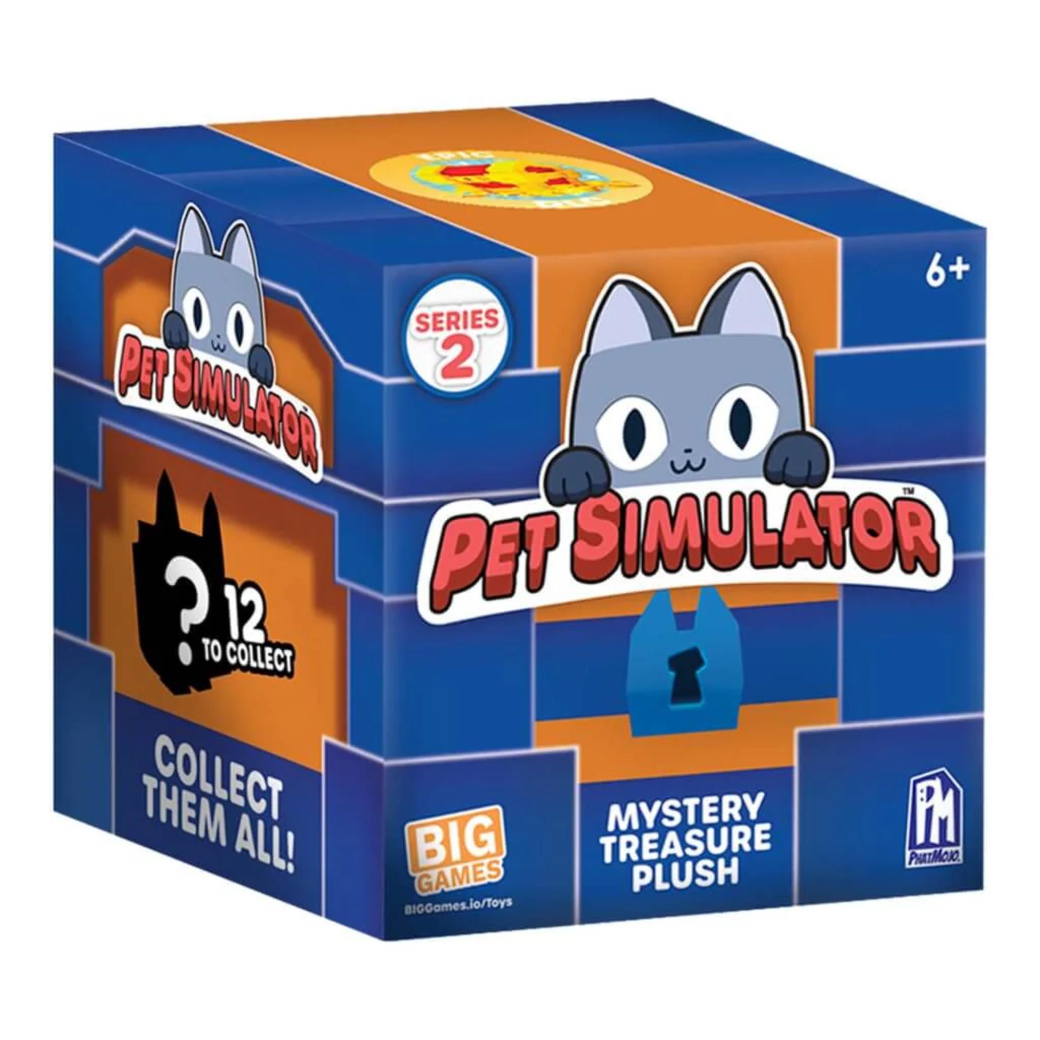 Pet Simulator 4 Inch Plush In Treasure Chest S2 Blind Box
