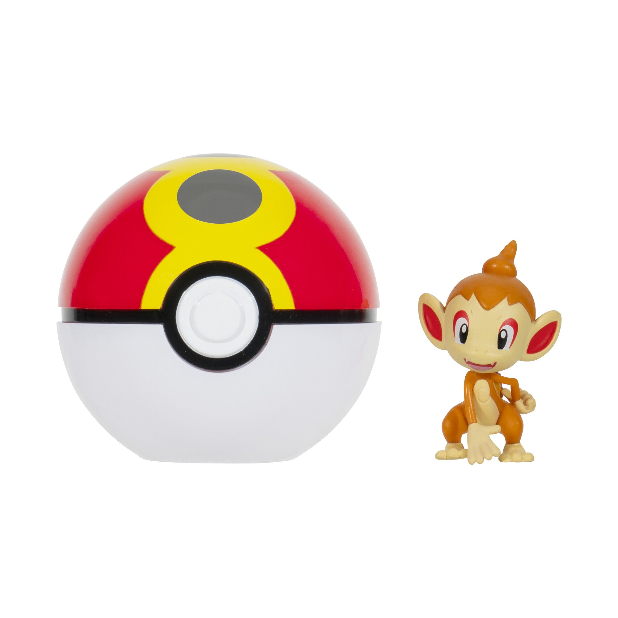 Pokemon Clip N Go Chimchar & Repeat Ball