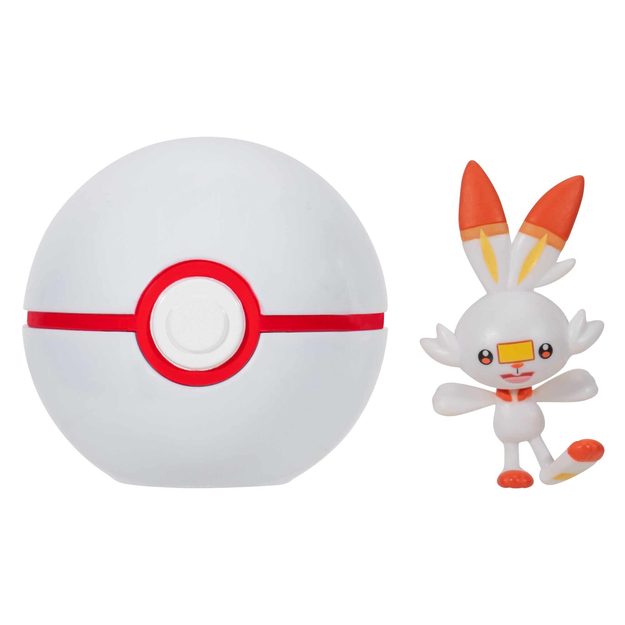 Pokemon Clip N Go Scorbunny & Premier Ball