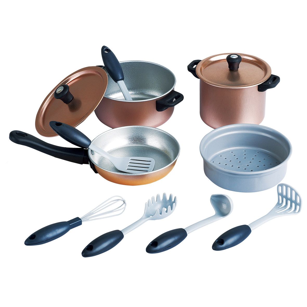 Playgo Toys Chefs Collection Metal Cookware