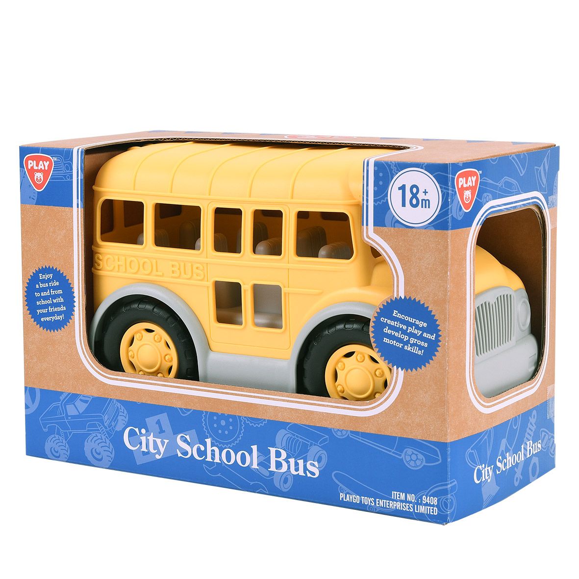 Playgo Toys On The Go School Bus