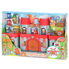 PLAYGO TOYS ENT. LTD. BATTERY OPERATED 17PCS KNIGHTS CASTLE