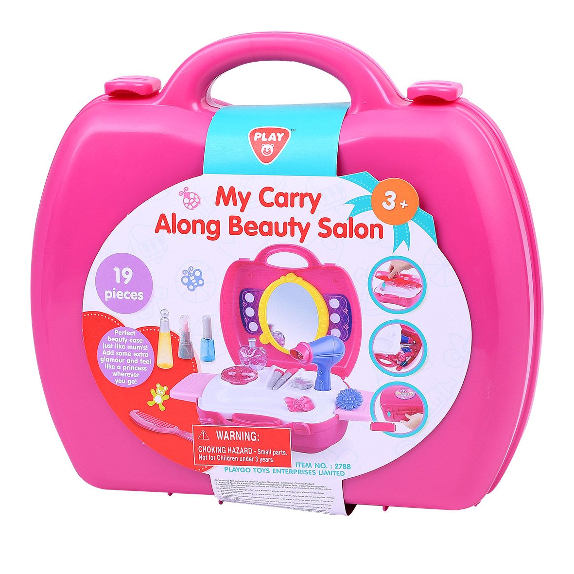 Playgo Toys My Carry Along Beauty Salon - Toyworld NZ