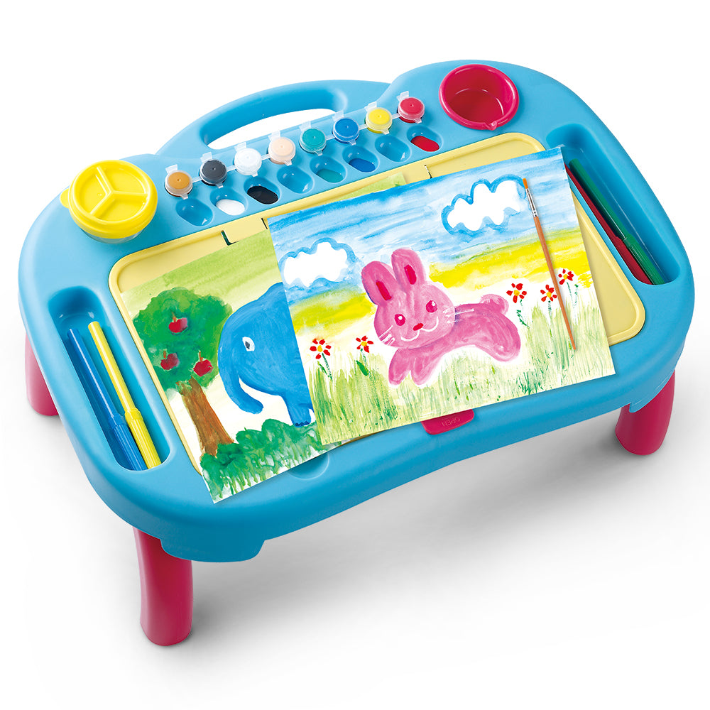 Playgo Toys Draw & Carry Desk 19 Pieces