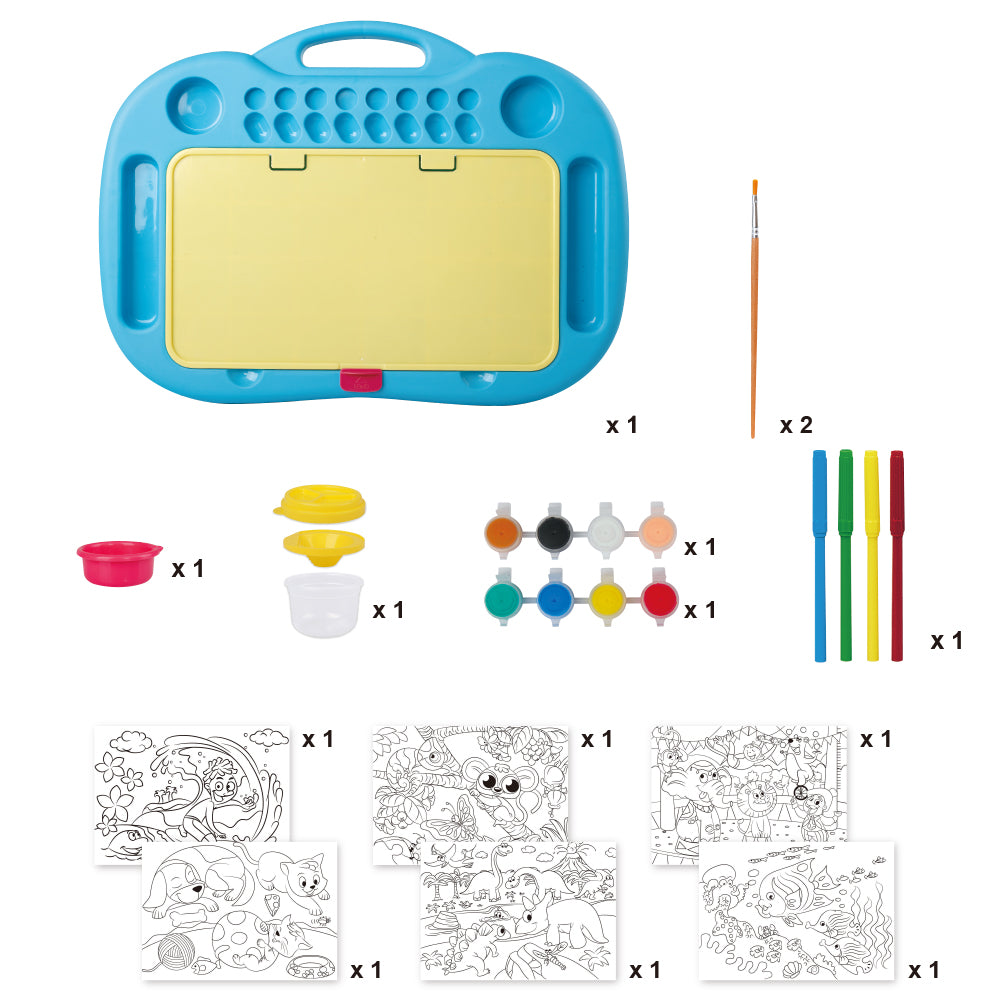 Playgo Toys Draw & Carry Desk 19 Pieces