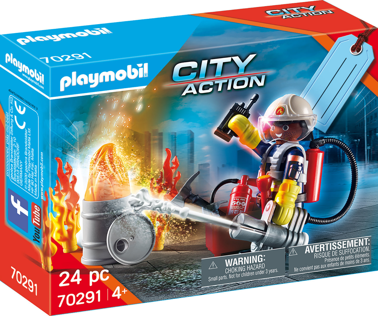 Playmobil 70291 City Action Fire Rescue Gift Set