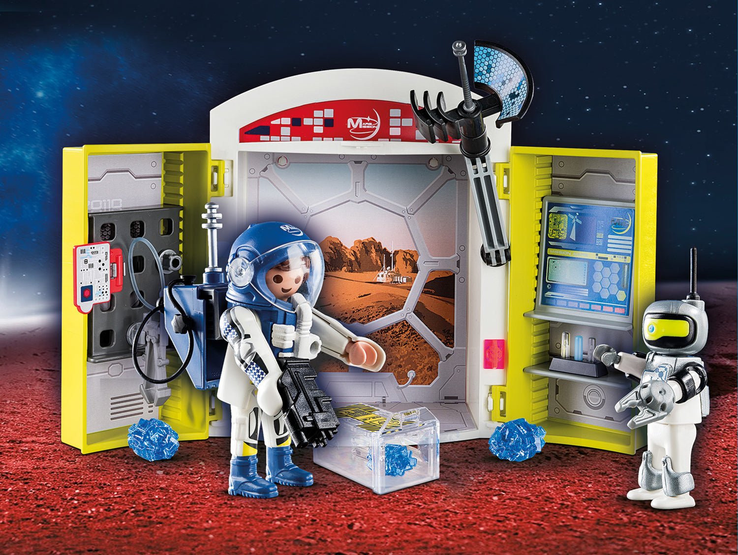 Playmobil 70307 Space Mars Mission Play Box