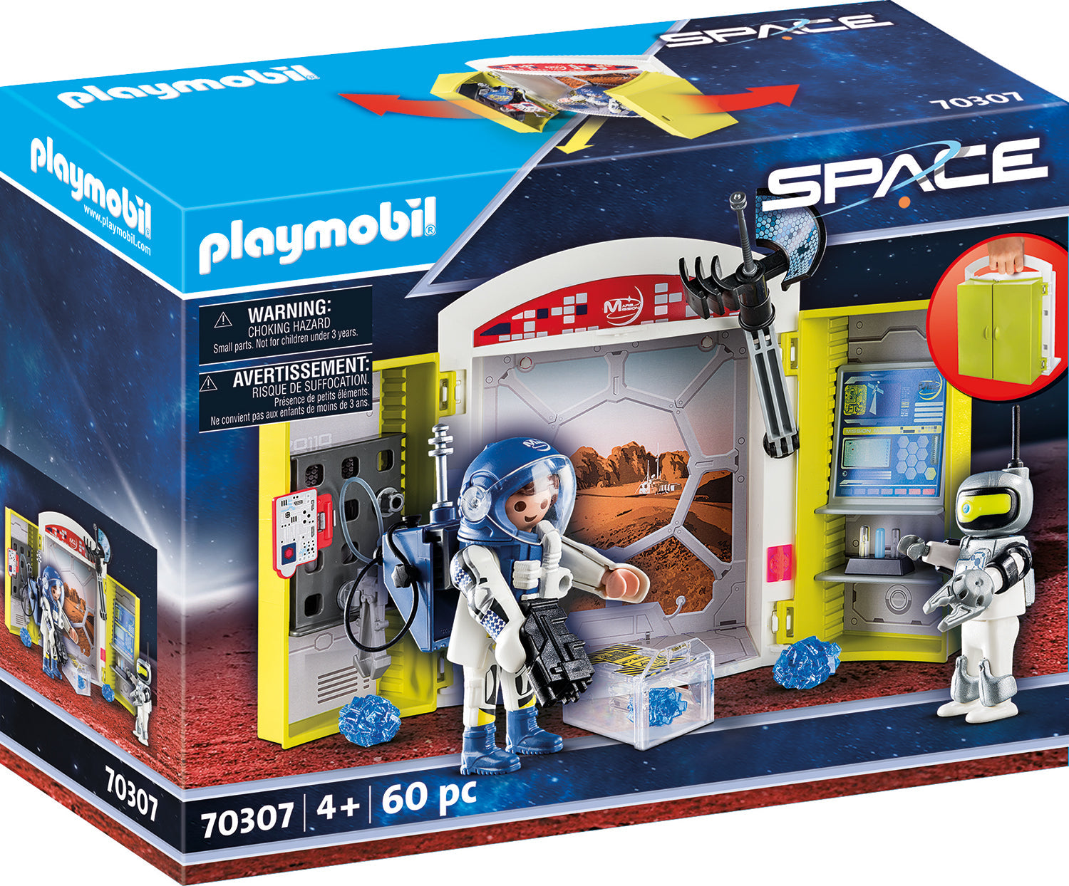 Playmobil 70307 Space Mars Mission Play Box
