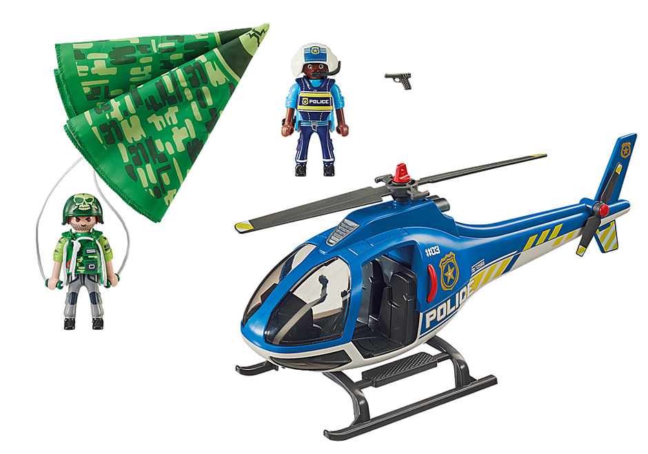 Playmobil 70569 City Action Police Parachute Search