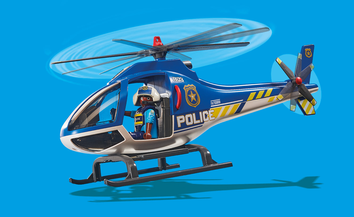 Playmobil 70569 City Action Police Parachute Search