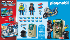 PLAYMOBIL 70572 CITY ACTION BANK ROBBER CHASE
