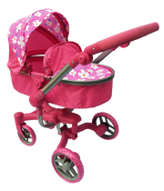 Playworld 2-In-1 Dolls Deluxe Pram