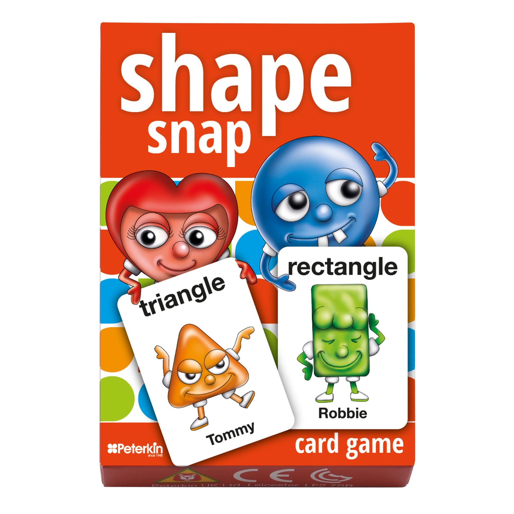 Play And Learn Shape Snap Card Game - Toyworld NZ