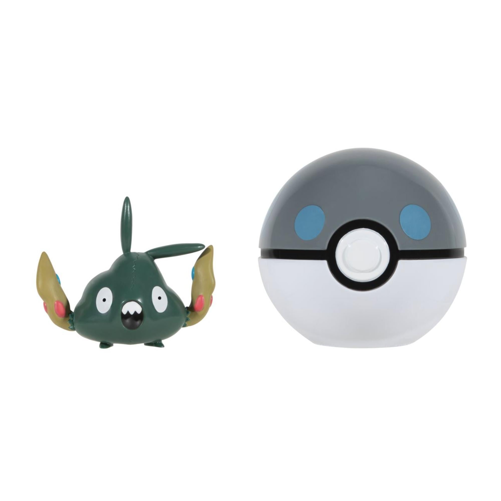 Pokemon Clip N Go Trubbish & Heavy Ball