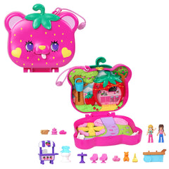 Polly Pocket Big Pocket World Straw-Beary Patch Compact