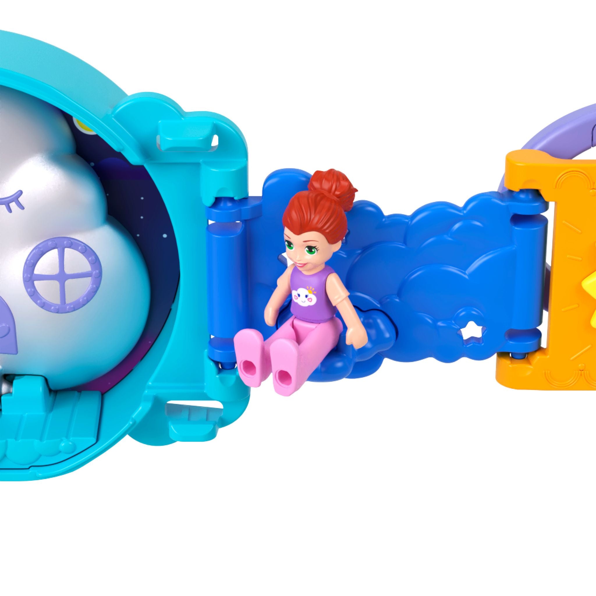 Polly Pocket On The Go Fun - Rainbow Cloud