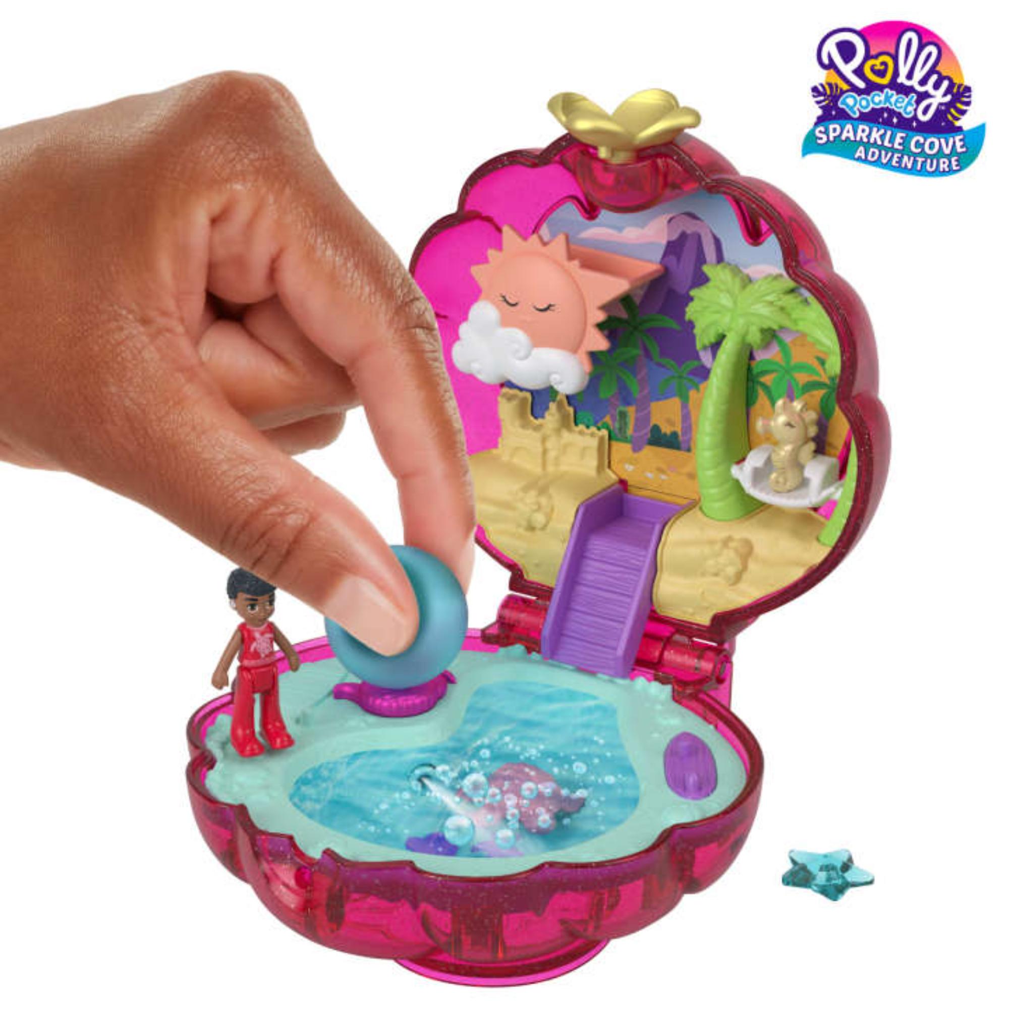 Polly Pocket Sparkle Cove Adventure Compact - Pink