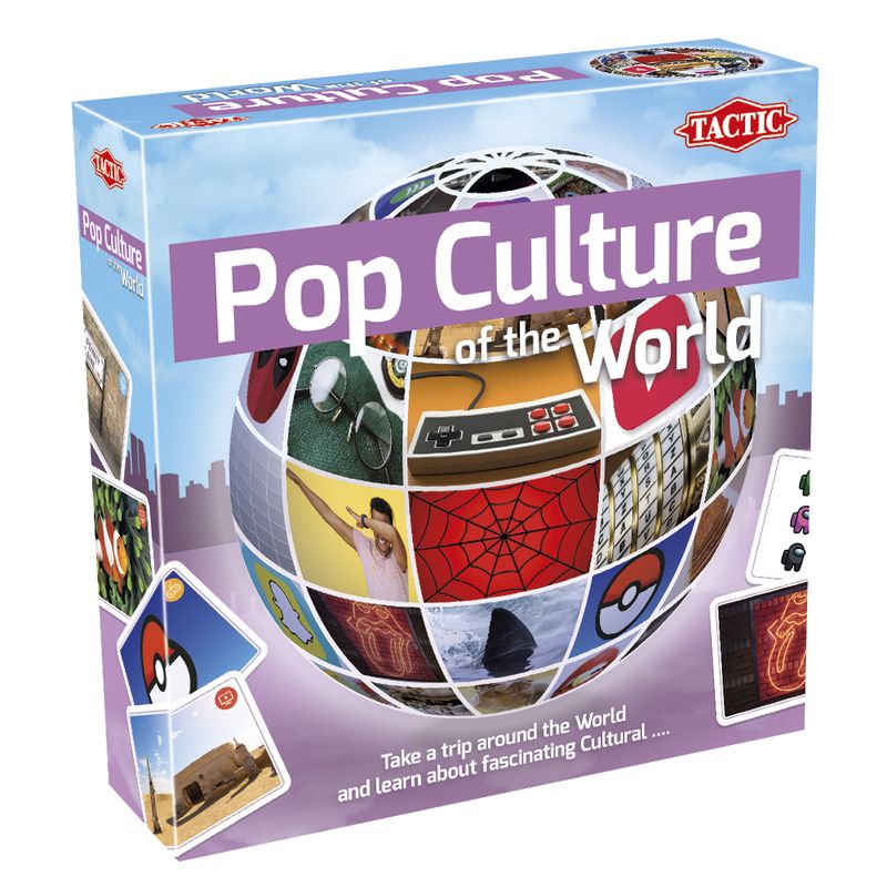 Tactic Pop Culture Of The World Trivia Game