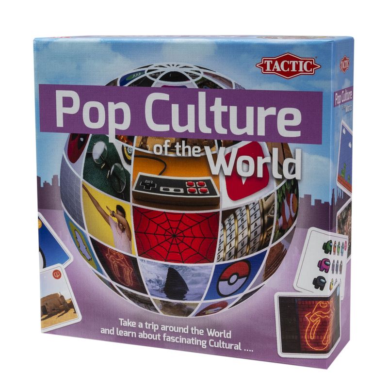 Tactic Pop Culture Of The World Trivia Game