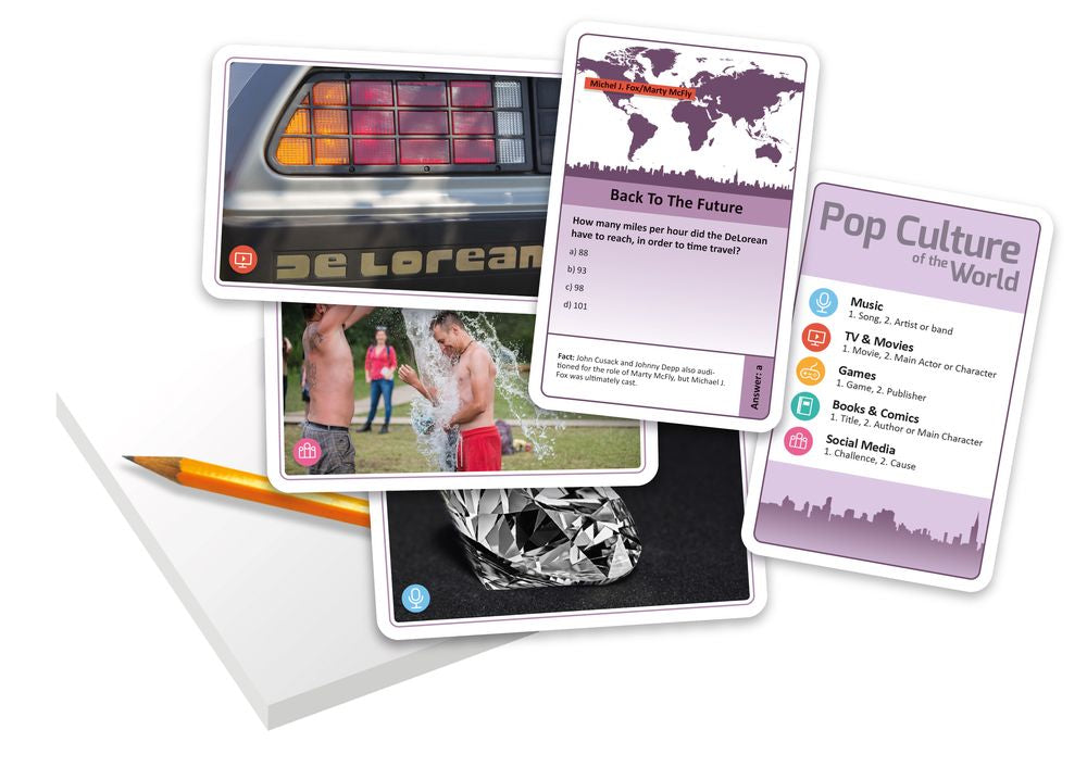 Tactic Pop Culture Of The World Trivia Game