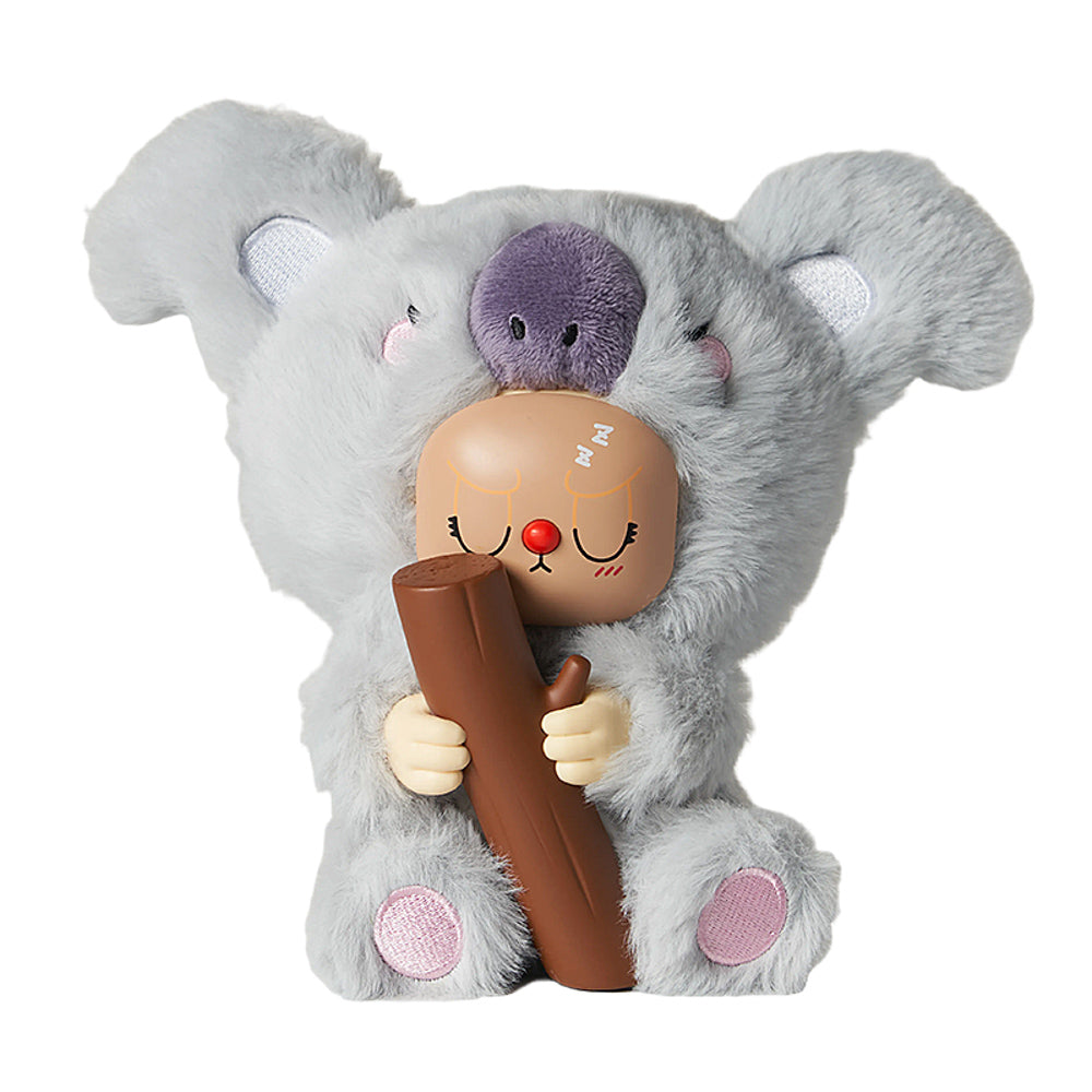 POP CUPPO Rebel Bear Mystery Animal Series Plush Blind Box toy.