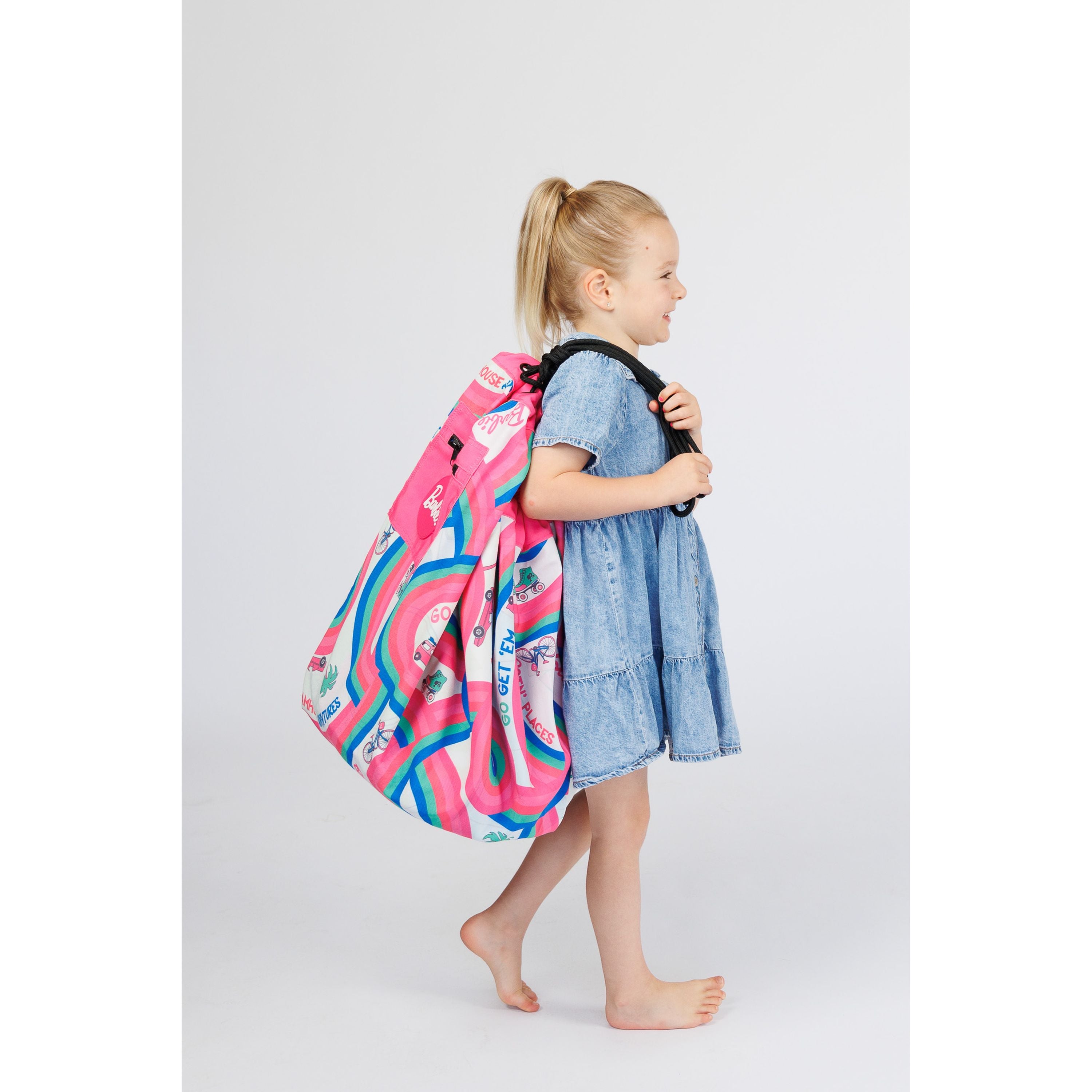 Barbie Malibu Play Pouch Toy Storage Bag & Mat